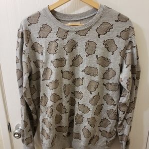 Pusheen pullover sweater sweatshirt size medium